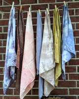 Naturally Dyed Organic Cotton Bandanas