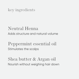 Henna & Peppermint Volumizing Solid Shampoo