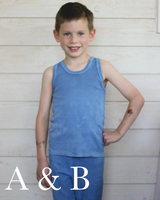 Indigo-Dyed Children's Clothing