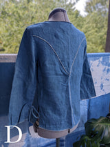 Indigo-Dyed Women's Clothing