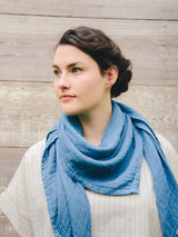 Naturally Dyed Organic Cotton Shawl