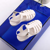 Kids Jelly Sandals – Waterproof, Wide Toe | Roman Style