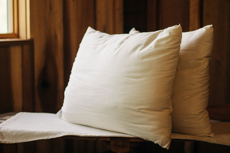 Wool Filled Bed Pillows