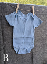 Indigo-Dyed Infant Clothing